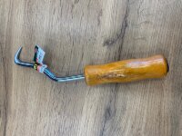 Крюк для вязки арматуры, деревянная ручка 220мм