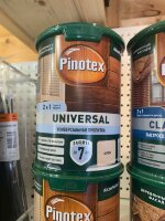 Пропитка д/защиты древесины БЕРЕЗА 0,9 л Pinotex Universal 2 в 1