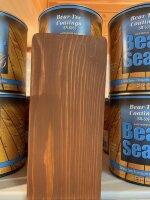 Масло-пропитка водно-алкидная Bear Seal 76 красно-коричн. №19  0,946 л (США)     