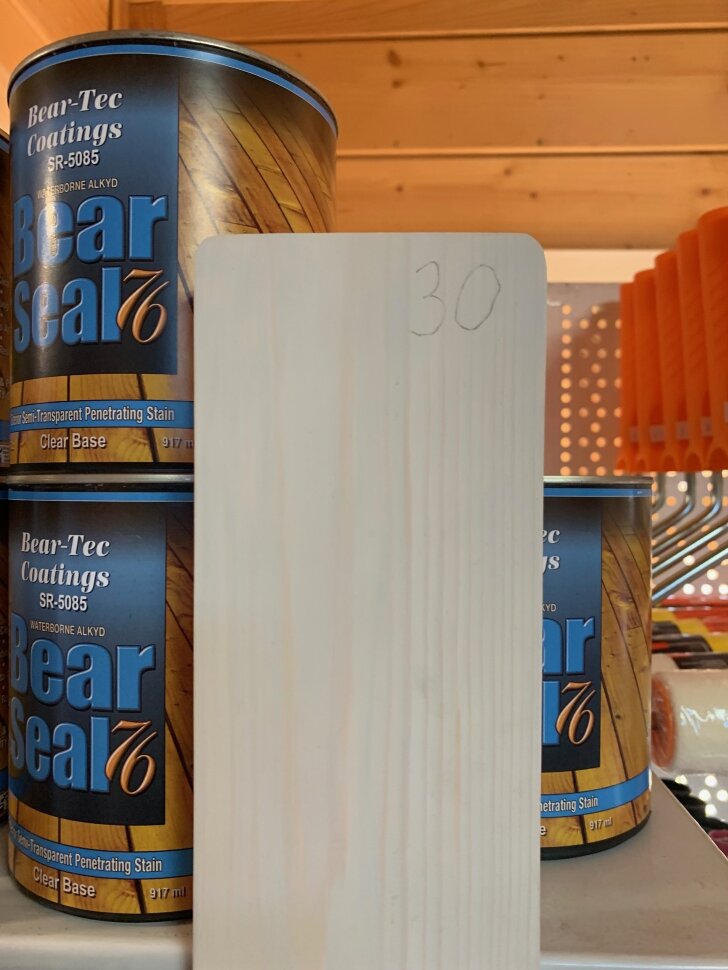 Масло-пропитка водно-алкидная Bear Seal 76 серая №30 0,946 л (США)      