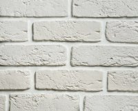Кирпич старый  (белый) Облицовочный камень- бетон 210×63×12мм
