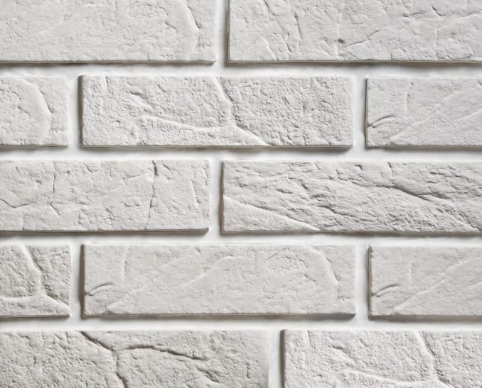 Кирпич классический (белый) декоративный камень- бетон 230×63×12мм