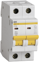 Автоматический выключатель ВА 47-29 4,5 кА характеристика С 10А 2П IEK