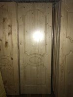 Деревянные двери "Массив" 800х2000 мм полотно (2-й сорт)